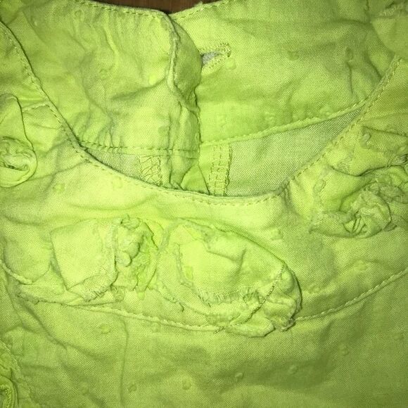 Nicole Miller Lime Green Dress - Picture 3 of 11